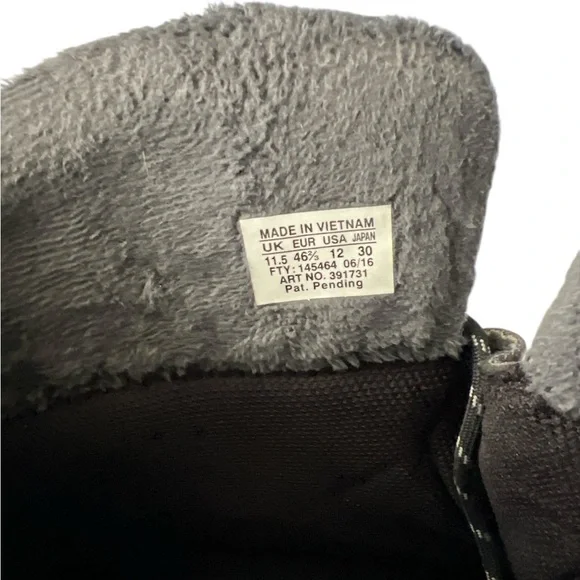 Salomon Men's Black Winter Boots #145464 Black Hiking Shoes Boots US 12 - Picture 8 of 8